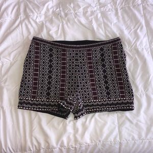 High waisted booty shorts